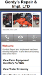 Mobile Screenshot of gordysrepair.com